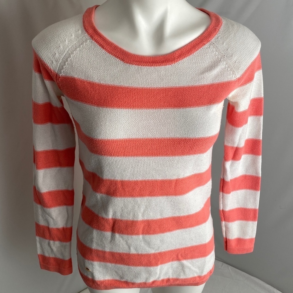 Lilly Pulitzer Paige Yummy Melon Summertime Stripe - Picture 2 of 16